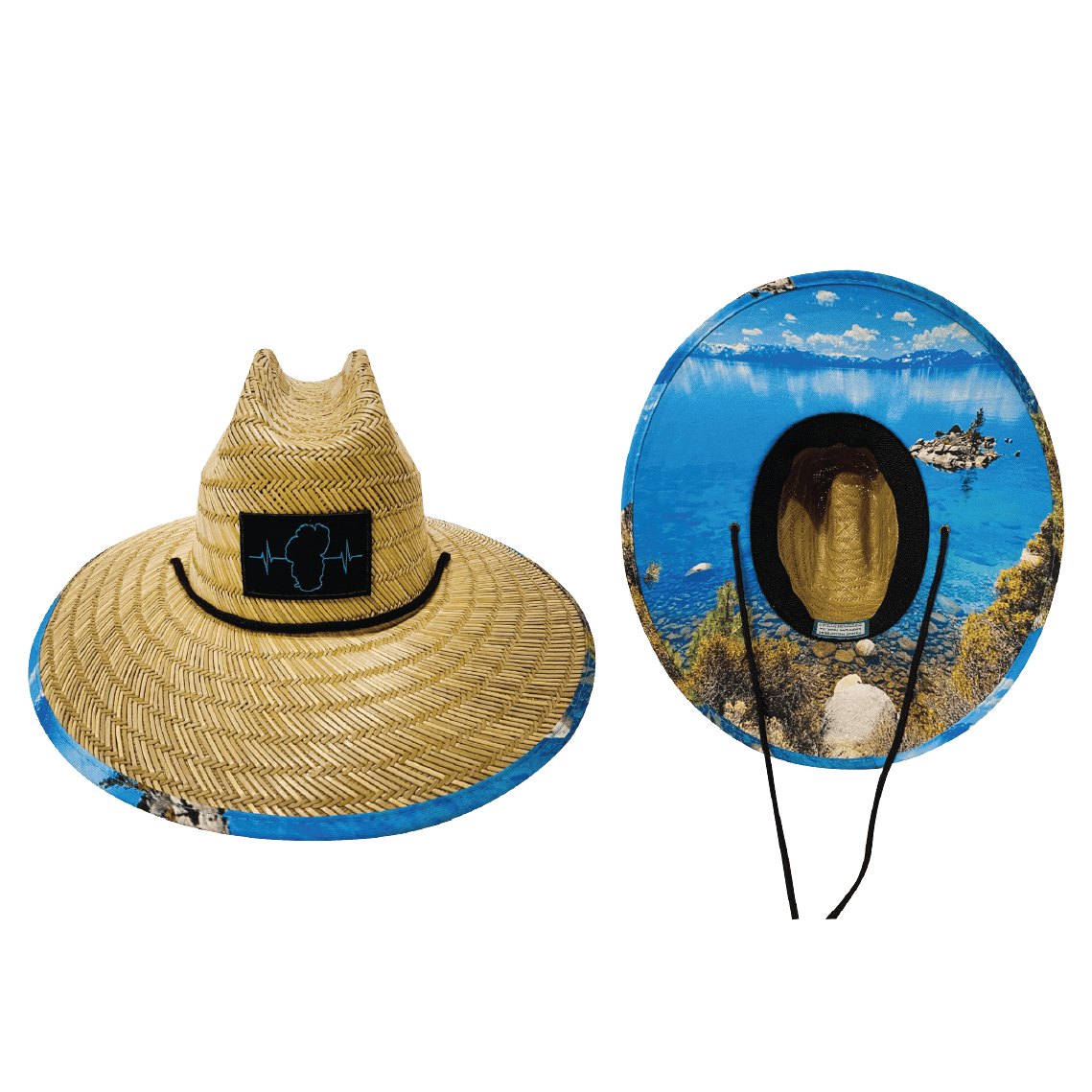 Tahoe Straw - Sun Hat - Glass
